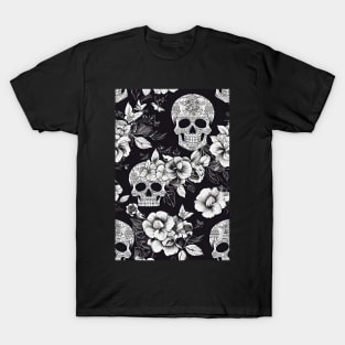 Cool Skull pattern T-Shirt